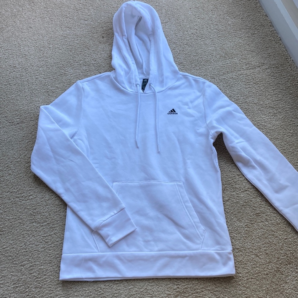 Adidas Golf White hoodie NWOT